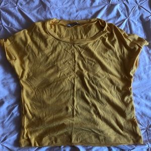 Yellow Crop Top